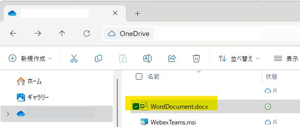 Screenshot of selecting documents in File Explorer